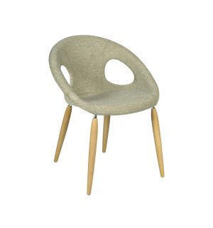 CHAISE DROP GRIS LIN