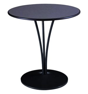 TABLE TRILOGIE NOIR - Ø 80