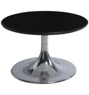 TABLE BASSE FLASHY NOIR - Ø 80