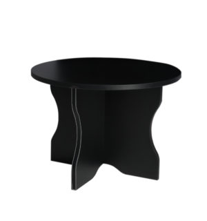 BLACK CITY LOW TABLE - Ø 60