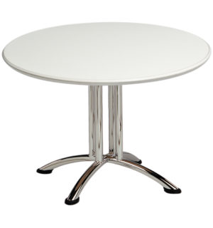 TABLE BASSE ARIANE BLANC - Ø 80