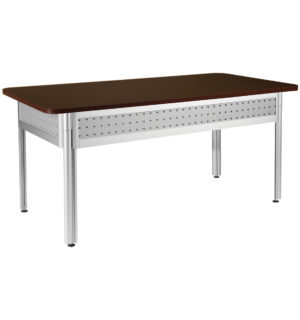 GREY/BROWN DECO DESK - 120x80