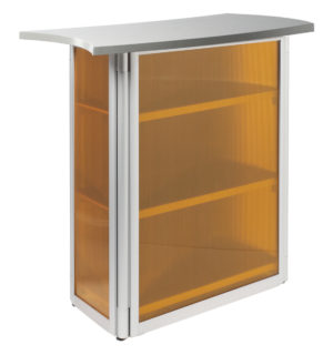 GREY/PLEXI ORANGE FLASHY COUNTER