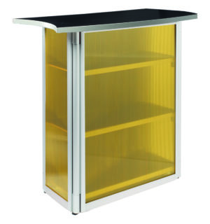 BLACK/PLEXI YELLOW FLASHY COUNTER