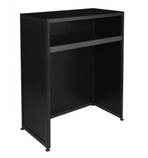 COMPTOIR SANS RANGEMENT NOIR