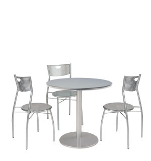 GREY METAL ESPACE SET