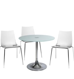 TRANSPARENT FLASHY SET