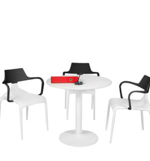 WHITE/BLACK DONUTS SET