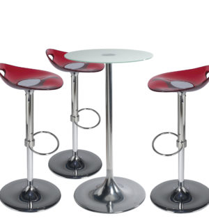 RED FLASHY SNACK SET