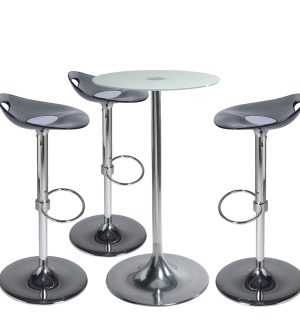 GREY FLASHY SNACK SET