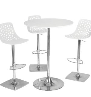 WHITE TRESSES SNACK SET