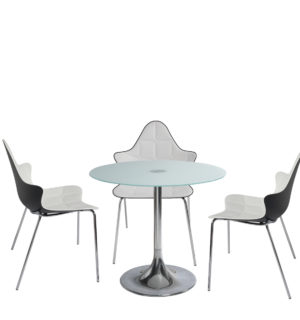 WHITE/BLACK ETOILE SET