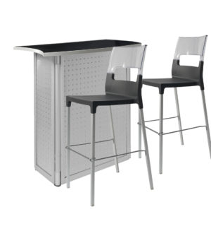 BLACK DECO COUNTER SET