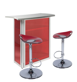 RED FLASHY COUNTER SET