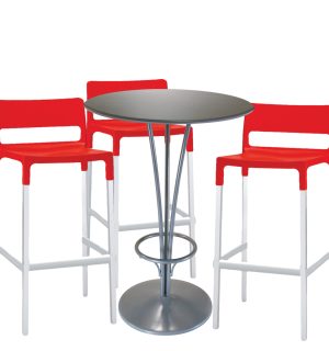 RED LOOPING SNACK SET