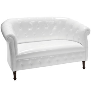 WHITE CHESTER SOFA