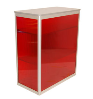 RED LUCIOLE COUNTER DESK