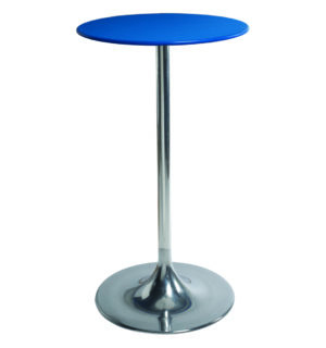 BLUE FLASHY SNACK TABLE - Ø 80