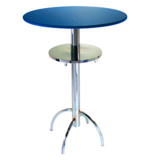 BLUE DIVANA SNACK TABLE - Ø 80