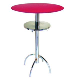 RED DIVANA SNACK TABLE - Ø 80