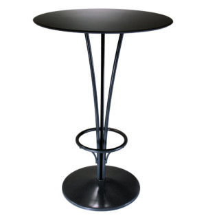 BLACK TRILOGIE SNACK TABLE - Ø 80