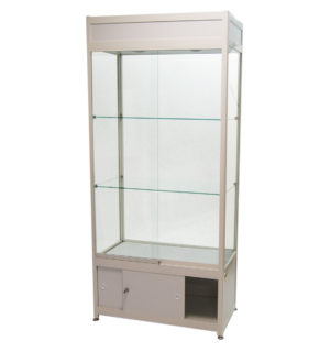 VITRINE LARGE BLANCHE