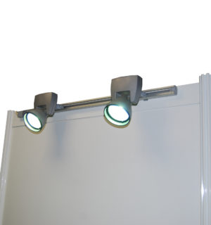 RAIL DE 2 SPOTS HQI 35W