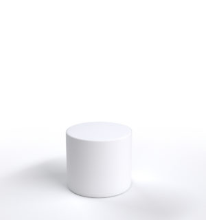 POUF GO - Ø 46 BLANC