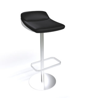 TABOURET PLAZA NOIR
