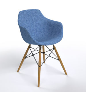 CHAISE COSY BLEUE