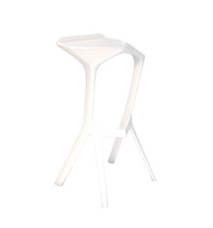 TABOURET NOURA BLANC