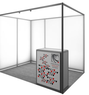 FRONT SIDE PERSONALIZED COVER PVC 2MM FOR COUNTER DESK