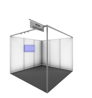 RENFORT CLOISON POUR ECRAN